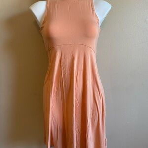 Athleta Coral Sleeveless Mini Dress